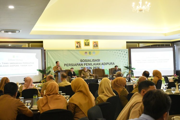 Pemerintah Kota Sukabumi Gelar Sosialisasi Penilaian Adipura 2024