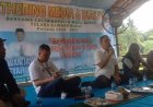 Gathering Media dan Dialog, Calon Bupati Tubaba Ajak Warga Budidaya Lobster Air Tawar