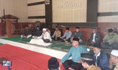 MUI Sukaraja Gelar Syahriahan Rutin Bulanan, di Balai Warga Desa  Sukamekar