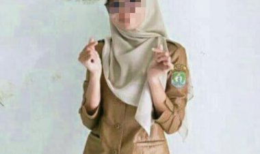 Seorang Guru P3K Meninggal Akibat  Sepeda Motornya Tabrakan Dengan Truck Pasir