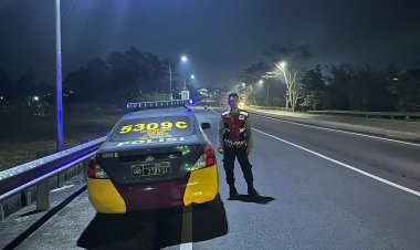 Antisipasi Kerawanan Malam Hari,Polsek Cisaat Gelar Patroli Quick Respon
