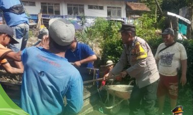 Cooling System , Polsek Rancah Laksanakan Sambang  Kepada Warga