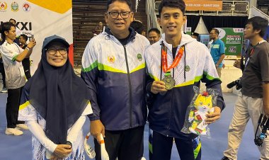 Tim Hockey Putra Jawa Barat Raih Emas di PON XXI 2024, Atlet Kota Sukabumi Berkontribusi