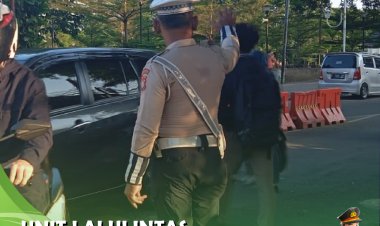 Unit Lantas Polsek Bogor Tengah, Lakukan Cooling System Melalui Gatur Lalin