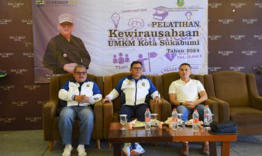 PJ Walikota Sukabumi Hadiri Penutupan Pelatihan UMKM Yang Di Gelar Oleh Dinas Koperasi