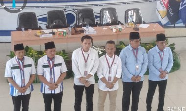 KPUD Kabupaten Kaur Tetapkan Nomor Urut Paslon Cabup/Cawabup  Pemilukada 2024