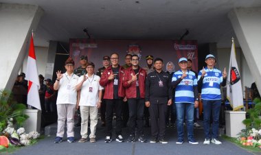 KPU Kota Sukabumi Bersama Paslon Pilkada,  Walikota Dan Wawako Deklarasi Damai
