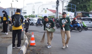 Giat World Clean Up Day (WCD) 2924 Kota Sukabumi Di Gelar Dengan Aksi Bersih-Bersih