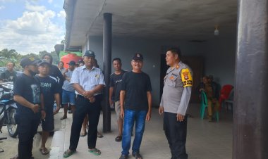 Kapolsek Menjalin Silaturahmi ke Tokoh Masyarakat Jaga Kondusivitas Jelang Pilkada 2024