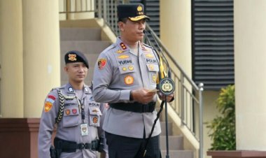 Pimpin Apel Terakhir, ini Pesan Irjen Pol Yudhiawan ke  Personel Polda Sulut