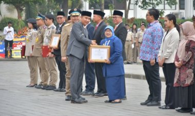 Pemkot Banjar Terima Penghargaan Menteri Agraria dan Tata Ruang / BPN RI