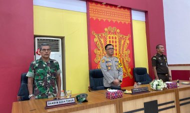 Kapolres AKBP Nova Suryandaru Hadiri Rapat Paripurna DPRD Aceh Timur