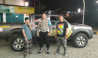 Ciptakan Kamtibmas Kondusif, Polsek Kebonpedes Gelar Patroli Dialogis