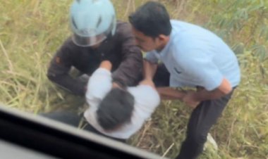 Aksi Bripka Rico Bawa Anak Istri Tangkap Komplotan Pencuri Motor Meski Sempat Ditembaki