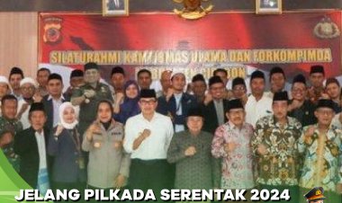 Jelang Pilkada Serentak 2024 , Polresta Cirebon Ajak Kiai dan Ulama Jaga Kondusifitas