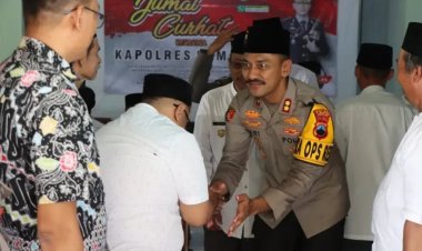 Kapolres Demak Silaturahmi dengan Warga Desa Kebonagung