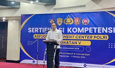Tingkatkan Profesionalisme Sesuai Jabatan, LSP Polri Melaksanakan Sertifikasi
