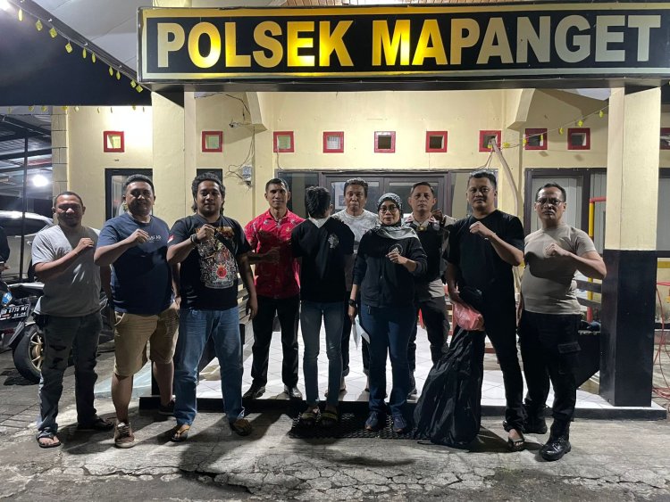 Polsek Mapanget Ungkap Pembunuhan Pasangan Sesama Jenis di Kima Atas