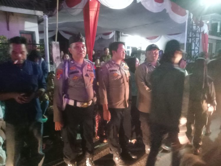 Cegah Kejahatan Perbankan, Polsek Lembursitu Laksanakan Patroli dan Pengecekan ATM