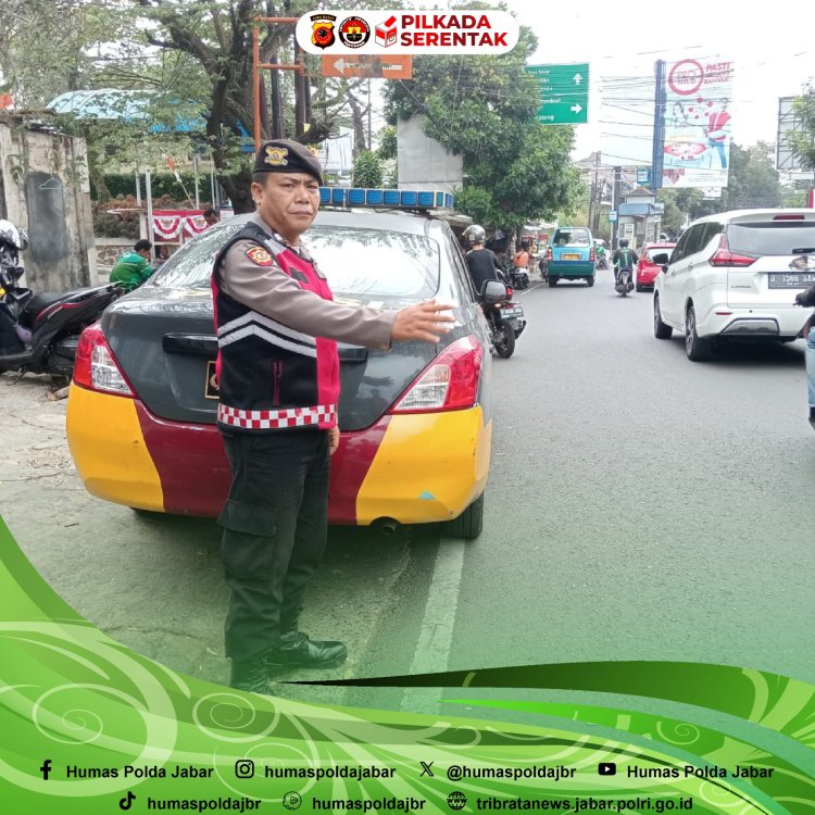 Hadapi Libur Panjang,Sat Lantas Polrestabes Bandung Siapkan Pengamanan