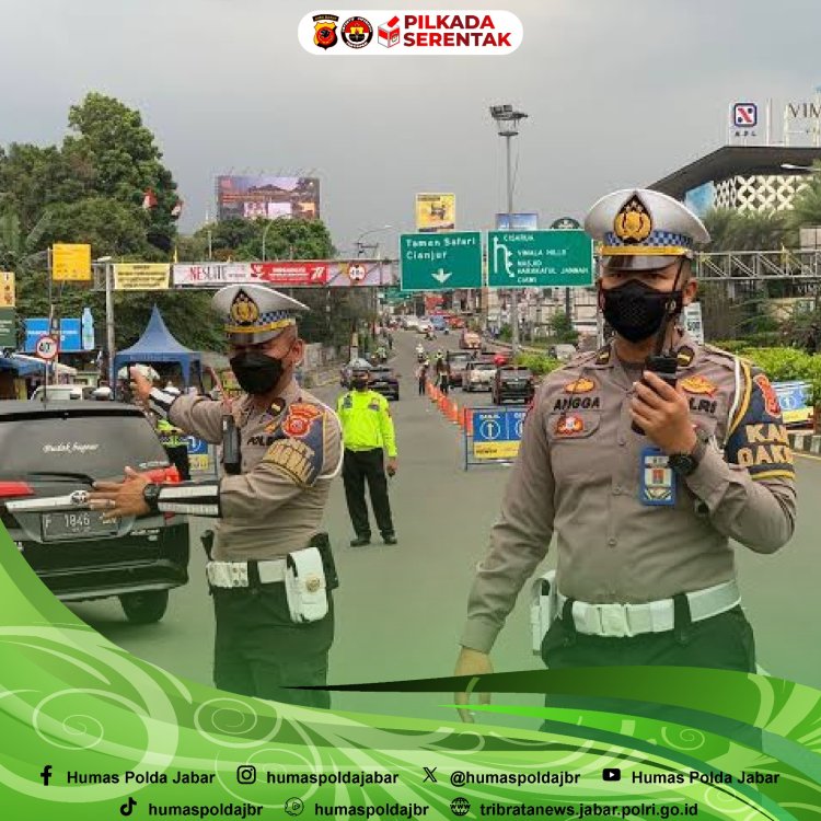 Sat Lantas Polres Bogor Siapkan Rekayasa Lalulintas, Antisipasi Kemacetan di Puncak