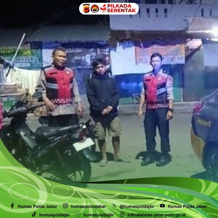 Hadapi Pilkada Serentak,Polsek Banjarsari Intensifkan Patroli Biru