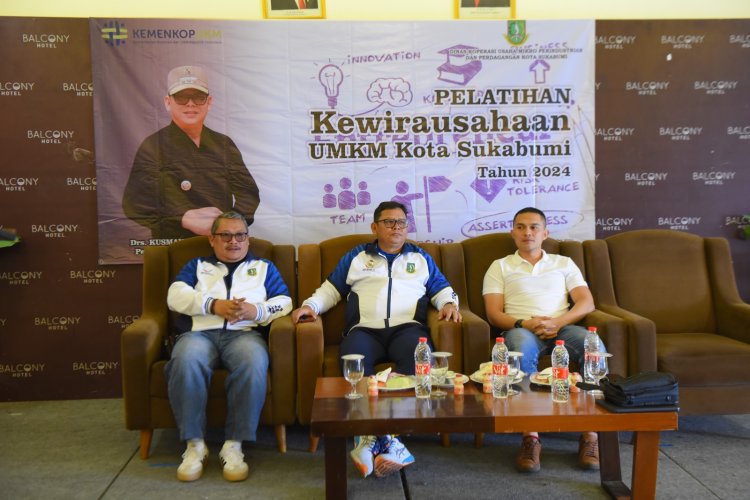 PJ Walikota Sukabumi Hadiri Penutupan Pelatihan UMKM Yang Di Gelar Oleh Dinas Koperasi