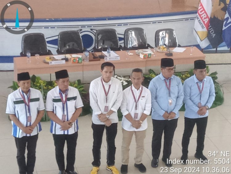 KPUD Kabupaten Kaur Tetapkan Nomor Urut Paslon Cabup/Cawabup  Pemilukada 2024