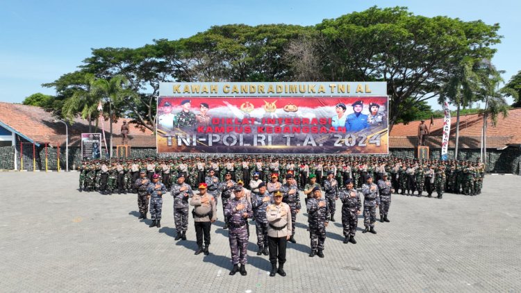 Diklat Integrasi Bintara TNI - Polri 2024 Resmi Ditutup, Diharapkan Semakin Pererat Silaturahmi Para Siswa