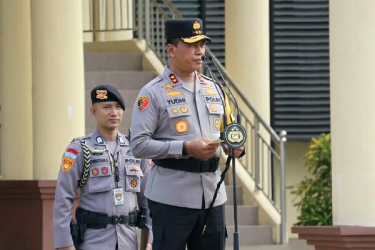 Pimpin Apel Terakhir, ini Pesan Irjen Pol Yudhiawan ke  Personel Polda Sulut