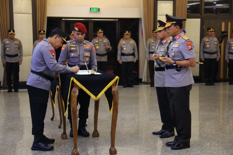 Kapolri Resmi Lantik Sejumlah Kapolda, 2 Jabatan Baru di Polri ikut Dikukuhkan