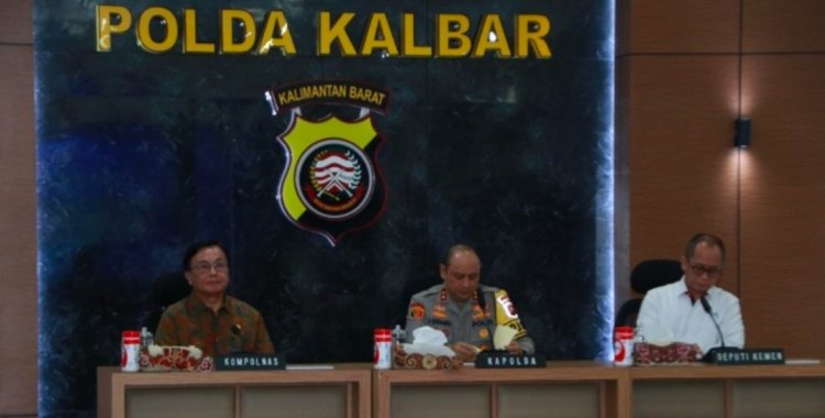 Kompolnas Lakukan Supervisi ke Polda Kalbar Terkait Kasus Kekerasan Seksual Anak Dibawah Umur