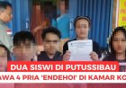 Asik Indehoy di Kamar Kos, Enam Remaja ﻿Ditangkap Satpol PP
