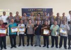 Polres Gowa Terima Kunjungan Studi Tiru ZI-WBK Polda Gorontalo Bersama Polres Jajaran