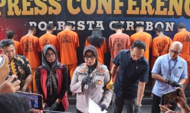 Polres Cirebon Tangkap Pelaku Pembunuhan Anak Kandung