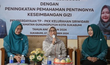 Pj Ketua TP-PKK Kota Sukabumi ikuti Kegiatan Indonesia Zero New Stunting di Kelurahan Sriwidari