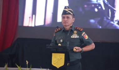 Pangdam XIII/Mdk Terima Laporan Korps Kenaikan Pangkat 20 Perwira Kodam