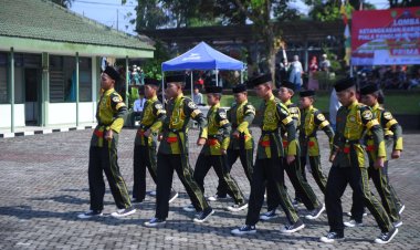Lomba Ketangkasan Baris Berbaris Piala Panglima TNI dan Dandim Cup 0607 Kota Sukabumi