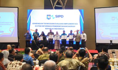Pj Sekda Kota Sukabumi Hadiri Bimbingan Teknis dan Evaluasi Implementasi SIPD Kemendagri