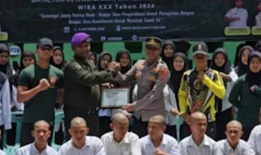 Jadi Pemateri di Kegiatan Pradiksar Menwa 01/WB-USK 2024, ini Pesan Wakapolsek Syiah Kuala