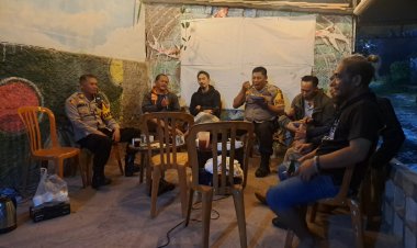 Wujudkan Kondusifitas Keamanan di Wilayah, Kapolsek Sukaraja Gelar Patroli Dialogis