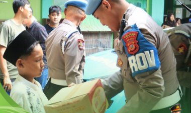 Giat Cooling System Sie Propam Polres Bogor, Baksos di Yayasan Yatim Piatu