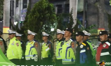 Jaga Kondusifitas Masa Kampanye, Polres Garut Gelar Patroli KRYD