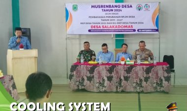 Cooling System Bersama TNI, Kapolsek Mandirancan Ajak Perangkat Desa Jaga Kamtibmas Selama Pilkada