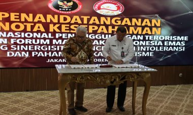 FORMAS dan BNPT RI Tandatangani MoU, Perkuat Sinergi Menuju Indonesia Emas 2045