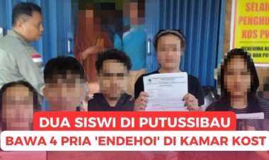 Asik Indehoy di Kamar Kos, Enam Remaja ﻿Ditangkap Satpol PP