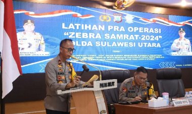 Wakapolda Sulut Buka Latpraops Zebra Samrat 2024, ini Harapannya