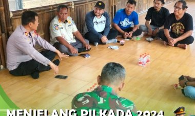 Kapolsek Sindang Pererat Silaturahmi Dengan Tokoh Masyarakat Jelang Pilkada 2024