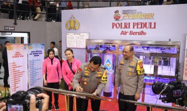 Kapolri Resmikan Pembangunan Sumur Bor dan Filtrasi Air Bersih Layak Minum di Wilayah Kalimantan Barat