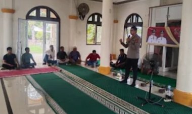 Kapolsek Blang Bintang Sosialisasi Bahaya Narkotika